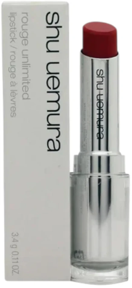 „Shu Uemura Rouge Unlimited Matte Kreminis“ lūpų dažai, nerasta RD 142, 3,4 g