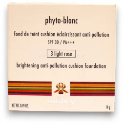 Sisley Phyto-Blanc kompaktiškas makiažo pagrindas #3 Light Rose SPF 30, 14 g