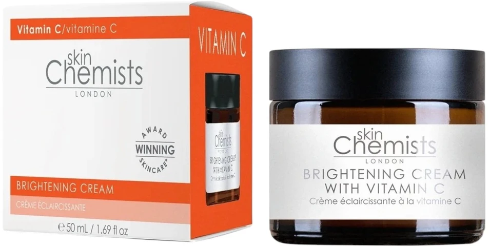 Skin Chemists Brightening Kreminis Vitamin C Brightening Kreminis For Face, 50 ml