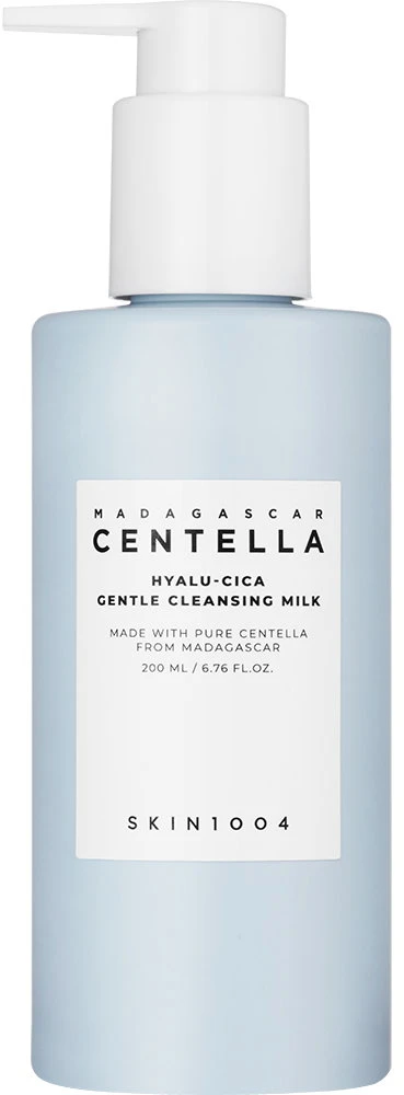 Skin1004 Madagascar Centella Hyalu-Cica švelnus valomasis pienelis veidui, 200 ml