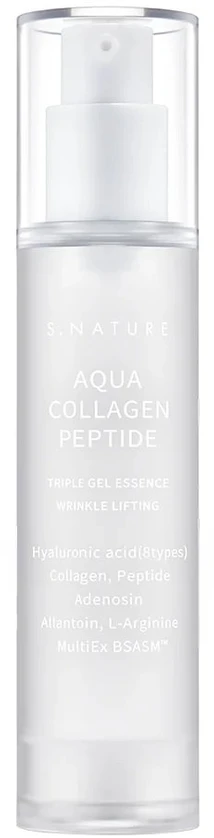 S.NATURE_Aqua Collagen Peptide Triple Gel Essence kolageno ir peptidų veido esencija 50ml