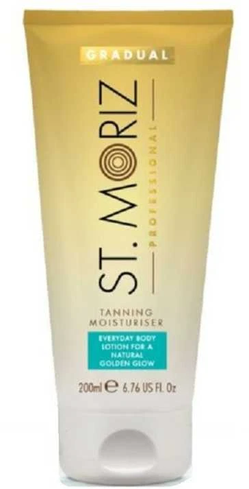 "St. Moriz Golden Glow" įdegio drėkinamasis kremas 200ml