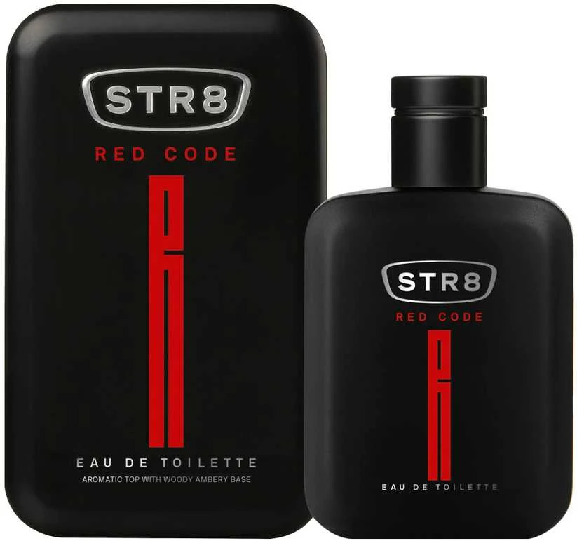 STR8 Raudona Code EDT tualetinis vanduo vyrams, 100 ml
