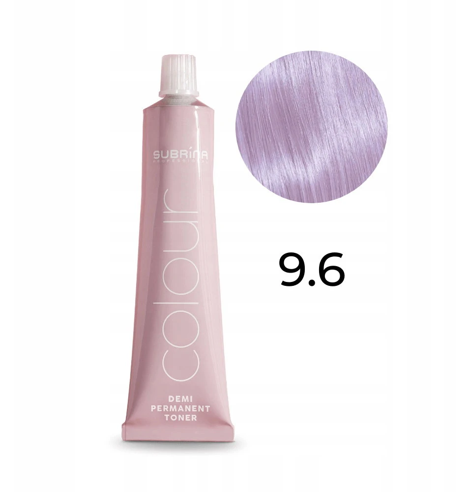 Subrina Professional Colour Demi-Permanent Hair Dye 9.6 Very Light Violetinė Skirtas šviesiems plaukams, 60 ml