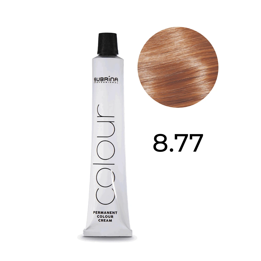 Subrina Professional , Essential Colour, Permanent Hair Dye, 8/77 , 100 ml For Women