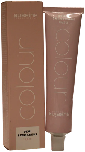 Subrina Professional Senseo plaukų dažai be amoniako, pusiau permanentiniai, 7/71, vidutinė blondinė, pelenų spalva, 60 ml