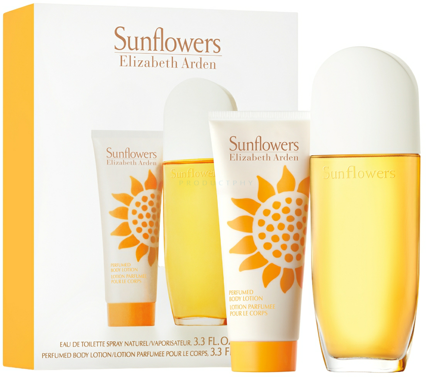 Sunflowers Set Elizabeth Arden Sunflowers, Perfumed, Day & Night