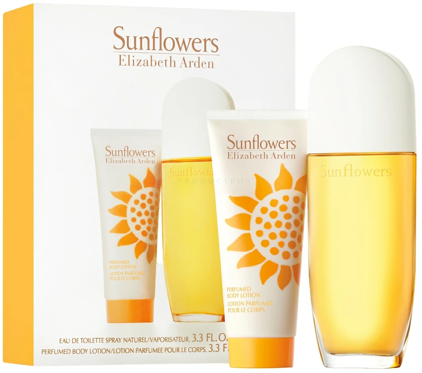 Elizabeth Arden Sunflowers tualetinis vanduo su purškikliu 100 ml, 2 vnt
