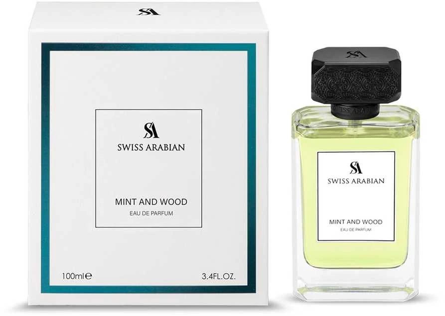 Swiss Arabian Mint and Wood EDP parfumuotas vanduo vyrams, 100 ml