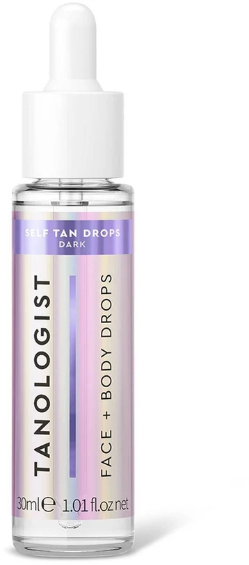 „Tanologist Bronzed Tan“ savaiminio įdegio lašai veidui ir kūnui, 30 ml