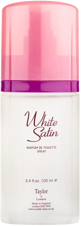 Taylor of London Baltas Satin EDT tualetinis vanduo moterims, 100 ml
