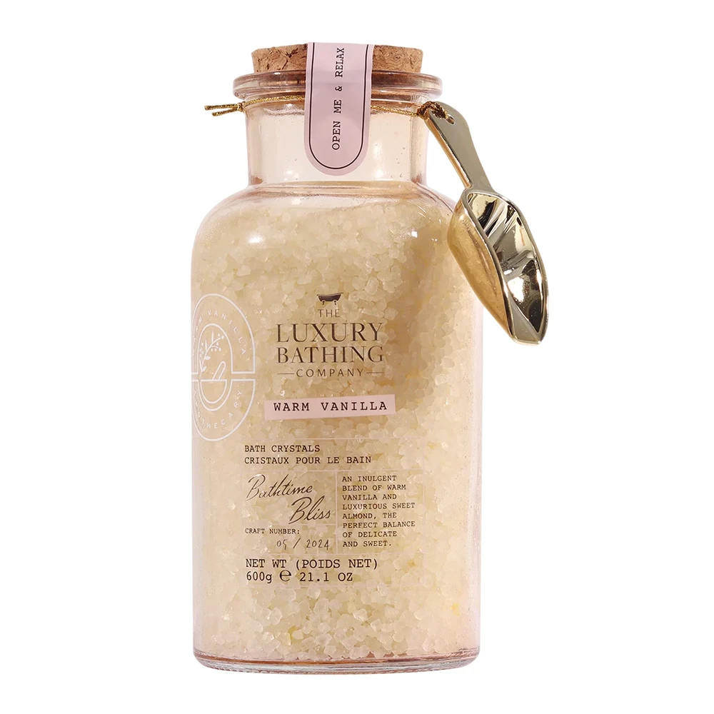 The Luxury Bathing Grace Cole Bath Crystals Vanilla 600 g
