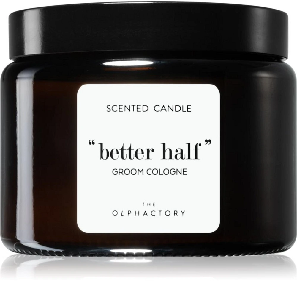 The Olphactory Aromatinė žvakė “Better Half“ (kedro, ambros ir sandalmedžio kvapo), 360 g