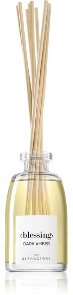 The Olphactory Blessing Dark Amber Fragrance Sticks Aroma Reed Diffuser, 250 ml