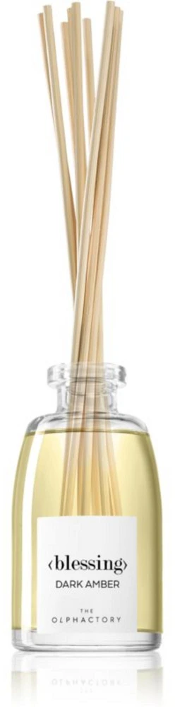The Olphactory Blessing Dark Amber Fragrance Sticks Aroma Reed Diffuser, 250 ml