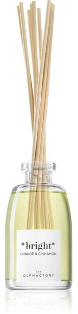 „The Olphactory Bright“ apelsinų ir cinamono kvapiųjų lazdelių difuzorius su lazdelėmis, 250 ml