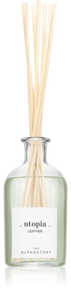 „The Olphactory Utopia“ odinės kvapiosios lazdelės su odiniais kvapų difuzoriais, 250 ml