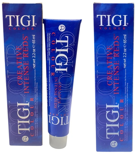 Tigi Bed Head Tigi Colour Gloss Semi-Permanent Hair Dye 55/66 šviesiai rudas Intensive Raudona, 65 ml