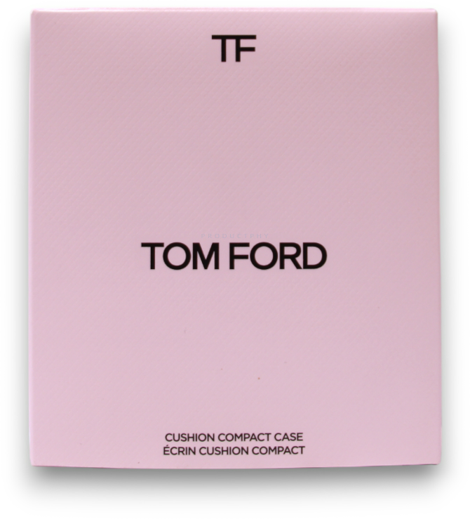 Tom Ford Rose Prick tuščia pudros makiažo pagrindo plastikinė kompaktinė dėžutė, rožinė