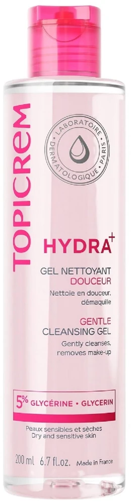 Topicrem Gentle Cleansing Gel Dušo želė unisex, 200 ml
