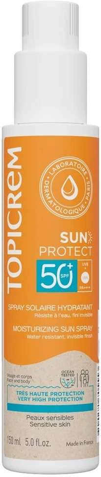 „Topicrem Sun Protect“ drėkinamasis ir apsauginis kremas nuo saulės SPF 50, 150 ml