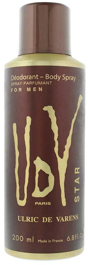 Ulric De Varens Star Scented Purškiklis vyrams, 200 ml