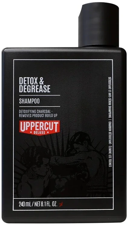 Uppercut Deluxe Detox & Degrease Šampūnas, 240 ml