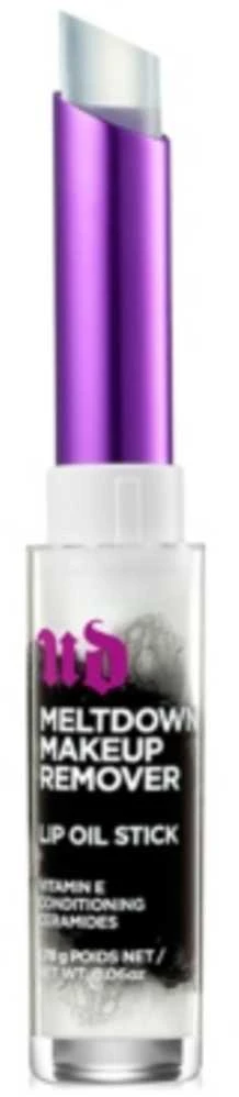 Urban Decay Meltdown makiažo valiklis Lip Oil Stick Vitamin E Pašalina vandeniui atsparų makiažą Lip Oil 1.78 g