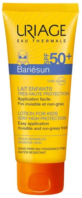 Uriage Bariésun Moisturizing Kid Lotion Sun Losjonas kūnui vaikams, 100 ml