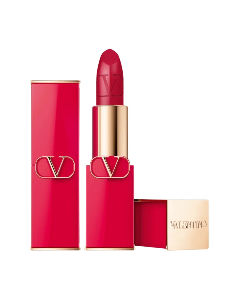 Valentino Rosso Satin Finish Kreminis Lipstick 300R Papildomas 3.5 g