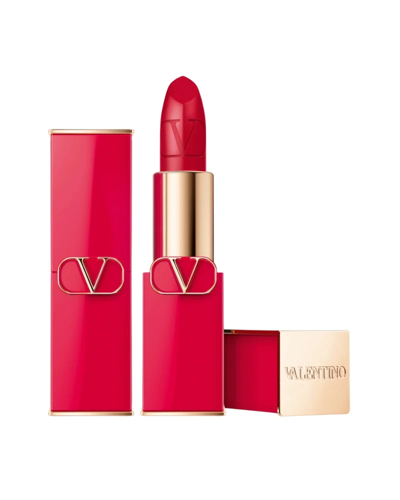 Valentino Rosso Satin Finish Kreminis Lipstick 22R Papildomas 3.5 g