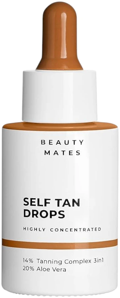 Vegan Tan, Self Tan, Hydrate, Self-Tanning Drops, For Face, 30 ml
