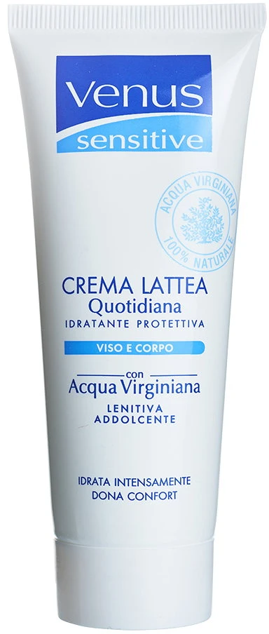 Venus Lattea Quotidiana drėkinamasis kremas veidui ir kūnui, 75 ml