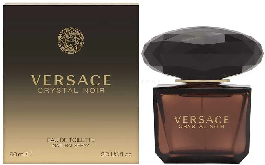 Kvepalai moterims Versace Crystal Noir EDT, 90 ml