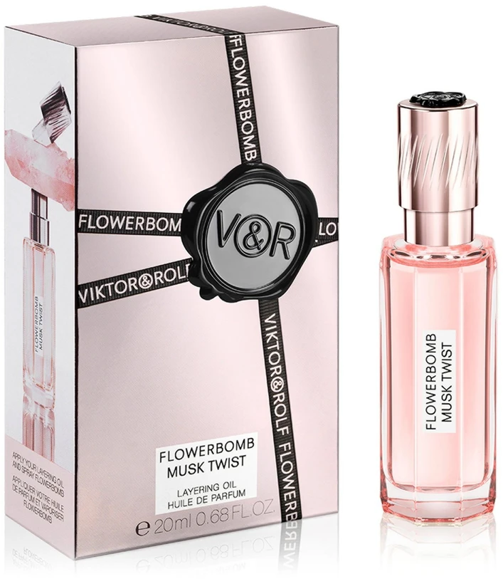 Viktor & Rolf Flowerbomb Musk Twist Perfume Oil Deep Musk For Women, 20 ml