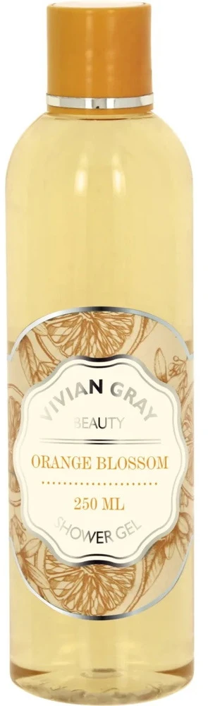 Vivian Gray, Naturals, Oranžinis Blossom, Dušo želė, For All Skin Types, 250 ml