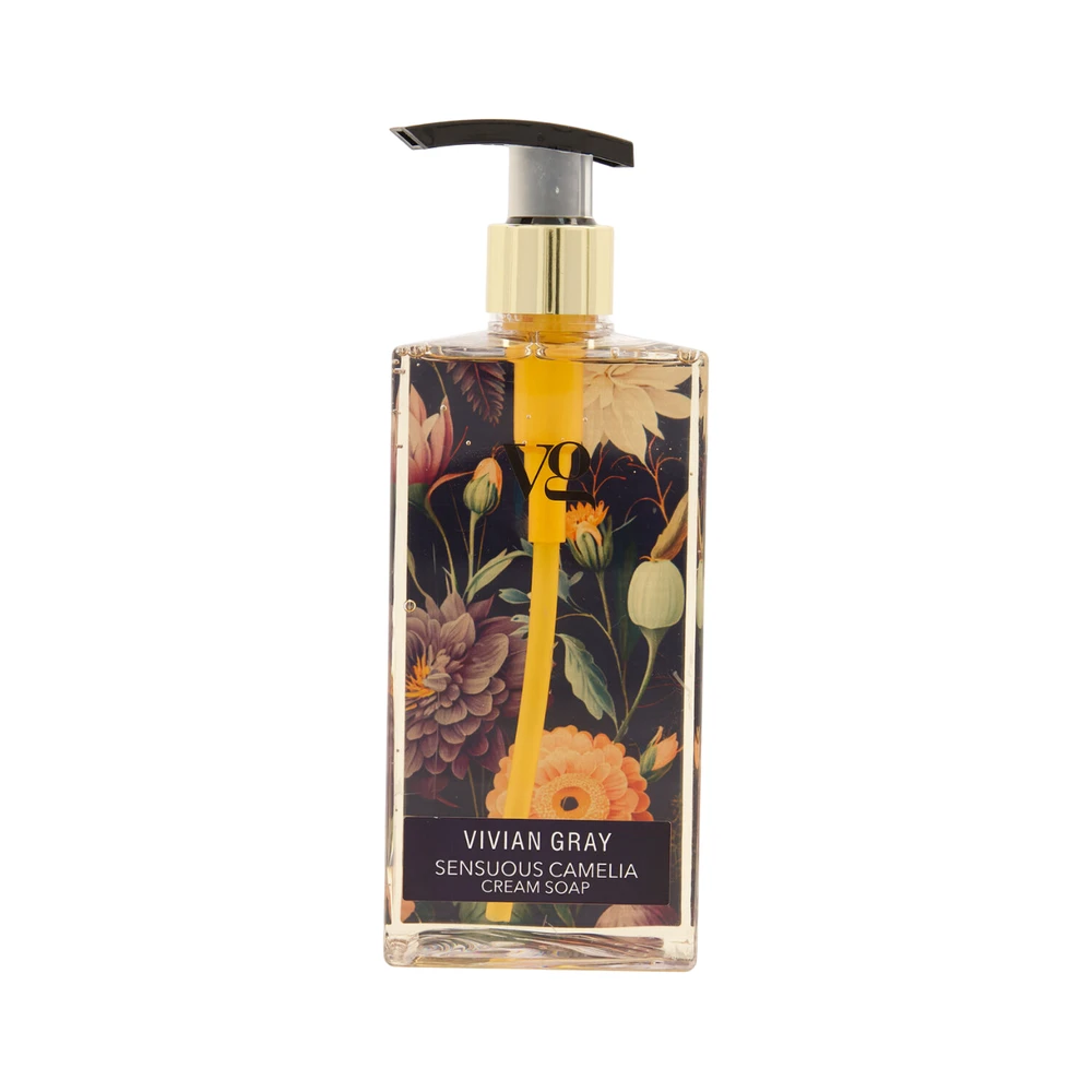 Vivian Gray Sensuous Camelia Cleansing Liquid Soap skystas muilas, 350 ml