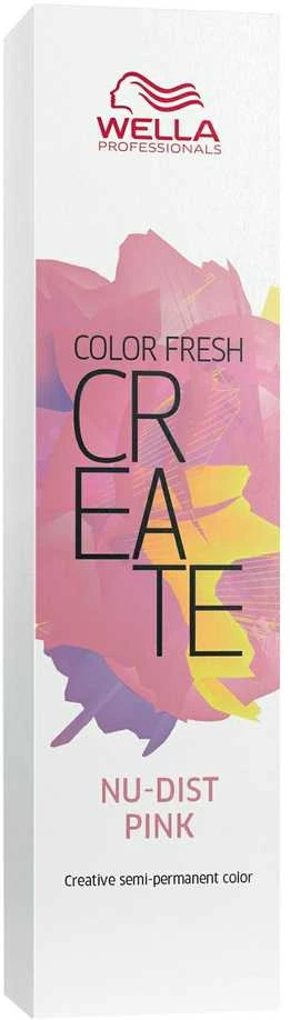 Plaukų dažai Wella Color Fresh Create 60ml - Nu-Dist Rožinė