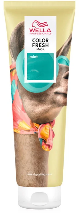 Kaukė suteikianti atspalvį plaukams Wella Color Fresh Mask 150 ml - Mint