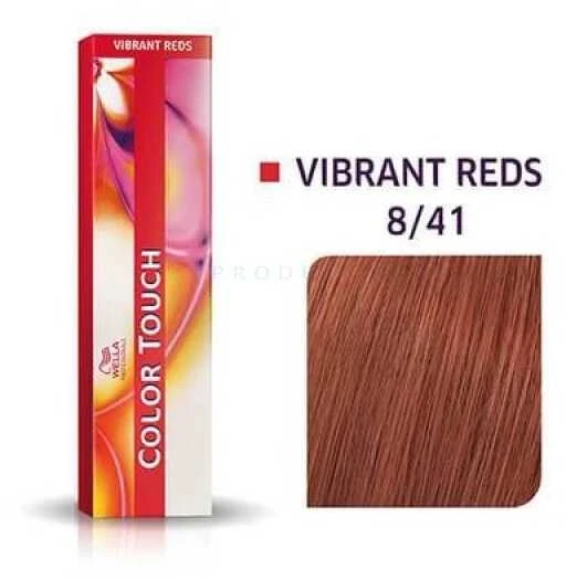 Wella Color Touch Vibrant Reds plaukų dažai 60ml - 8/41