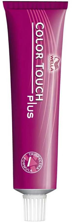 Wella Color Touch Plus tamsiai rožinė plaukų dažų tūbelė
