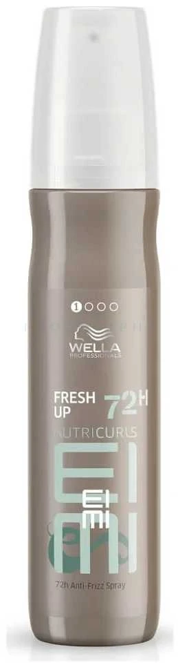 Purškiklis besiveliantiems plaukams Wella Eimi Nutricurls Fresh Up 72H Purškiklis 150ml