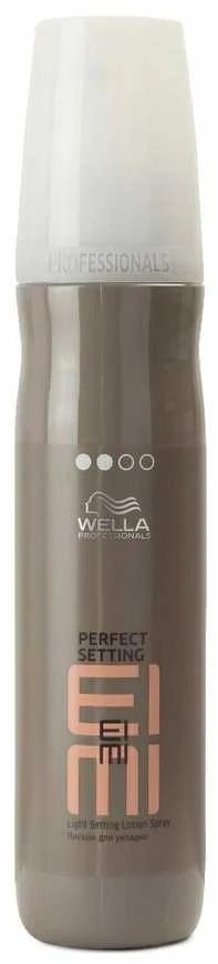 Švelnus formuojamasis purškiamasis plaukų losjonas Wella Eimi Perfect Setting (2) 150ml