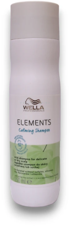 Raminamasis plaukų šampūnas Wella Professionals Elements Calming Šampūnas 250ml