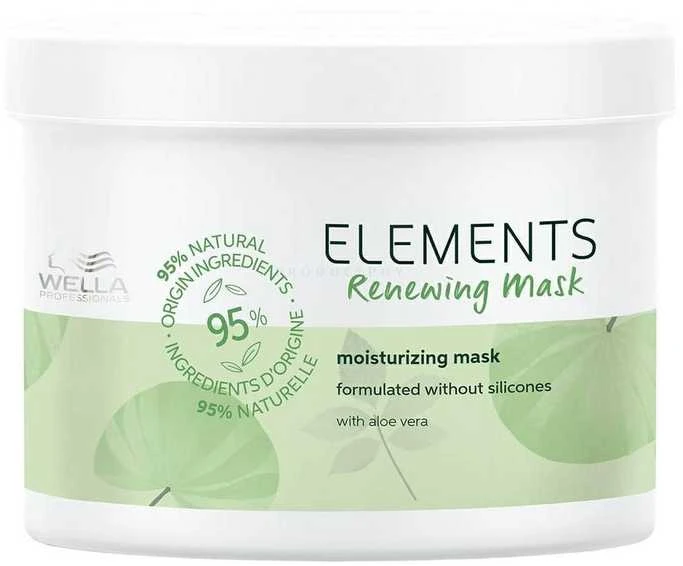 "Wella Elements" atnaujinamoji kaukė 500ml