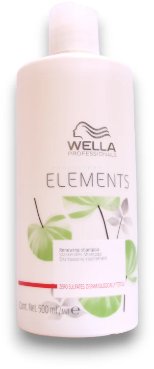 Atkuriamasis plaukų šampūnas Wella Elements Renewing Šampūnas 500ml