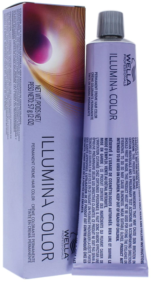 Wella Professionals Illumina Color ilgalaikiai plaukų dažai 4/ Vidutinio kaštono, 60 ml