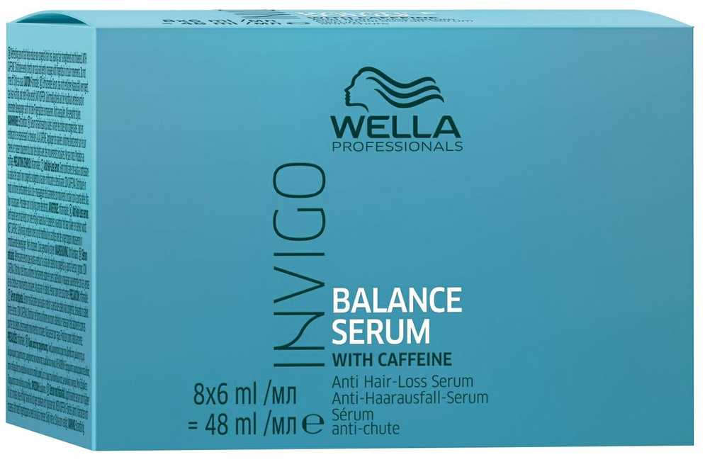 "Wella Invigo Balance" serumas nuo plaukų slinkimo 8x6ml