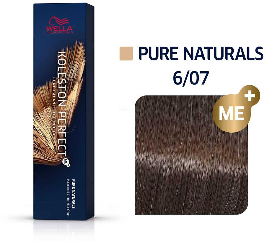 plaukų dažai Wella Kp Pure Ntrls 6-07 60ml Iepgrgbarab