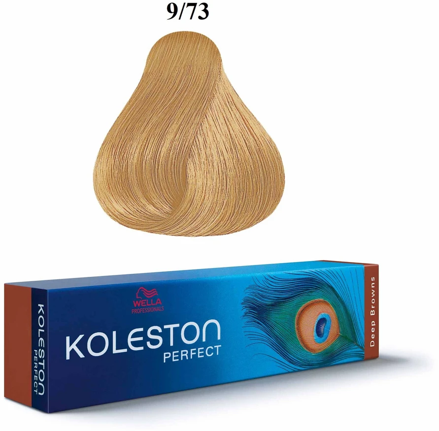 Wella Koleston Perfect Deep Browns dažai 9/73, 60 ml